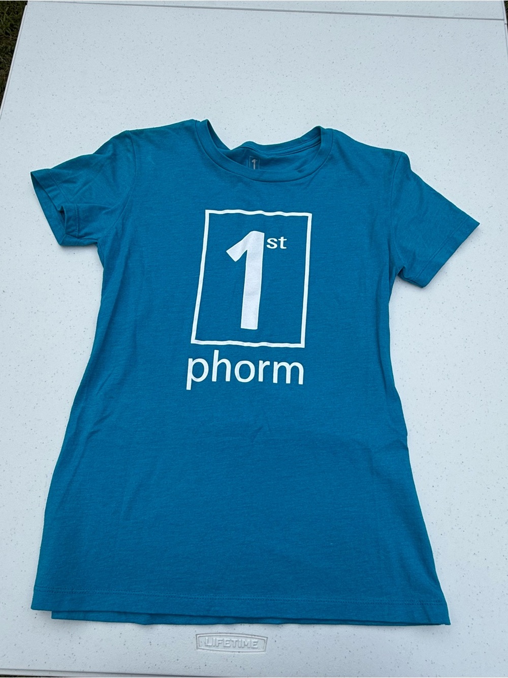 1st Phorm Women's Teal Short Sleeve Graphic Tee